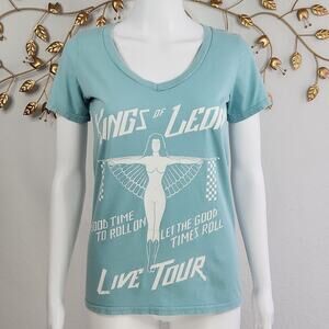 Kings of Leon Limited Edition Tour Cotton Tee Size Large